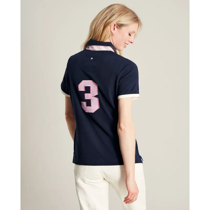 Joules Beaufort Polo Shirt - French Navy-3